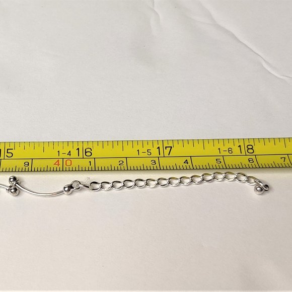 LOVELY NECKLACE WITH CRYSTAL ACCENTS - Picture 8 of 9